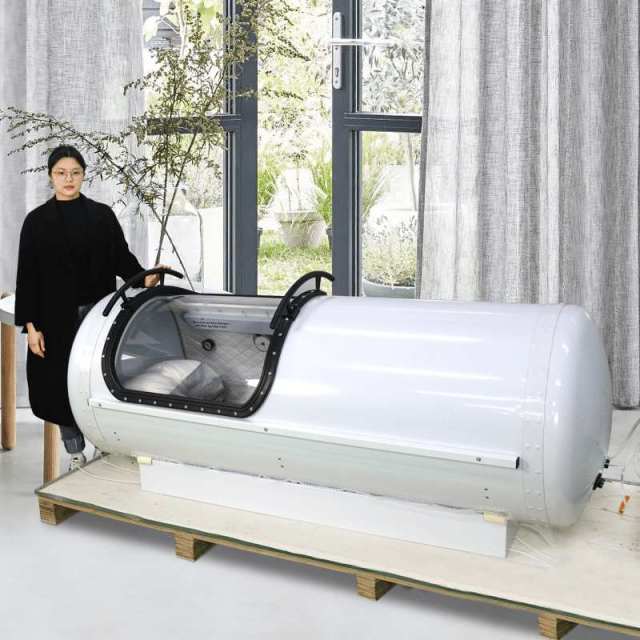 Medical 2.0 ATA Hard Shell Hyperbaric Oxygen Chamber Therapy Machine HBOT Machine With Air Cooler