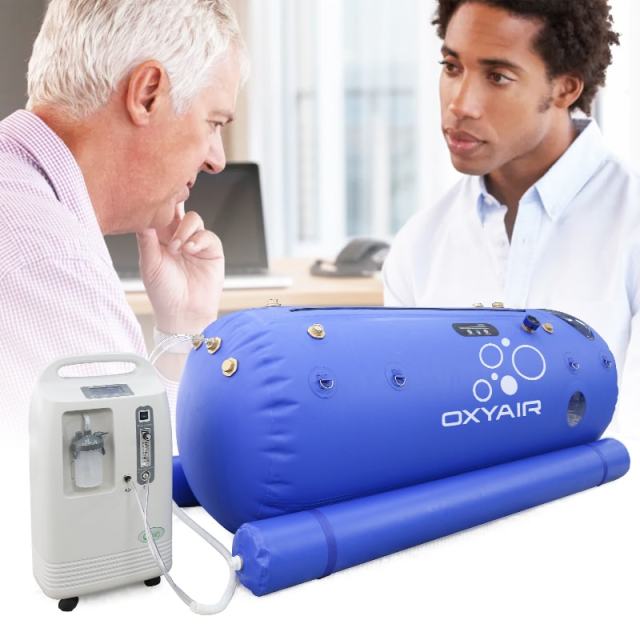 Wholesale Wellness Commercial 1.5ATA Soft Hyperbaric Oxygen Lying Hyperbaric Sleep Chamber