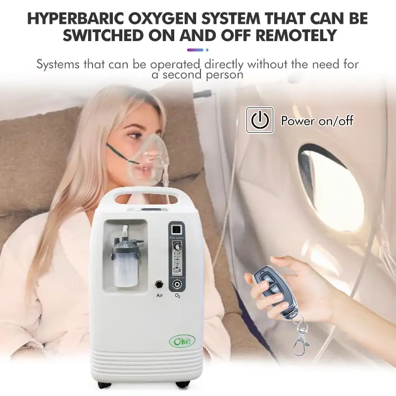 1.5ATA Portable Hyperbaric System Soft Compact Sitting Hyperbaric Chamber For Wellness/ Rehabilitation Centers with Optional Air Cooler
