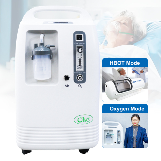 Olive 5-10 LPM Hbot Hyperbaric Oxygen Generator Concentrator Machine For Hyperbaric Chamber