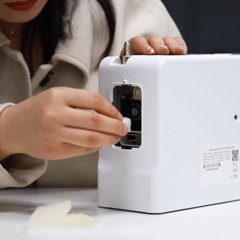 Oxygen Concentrator,Mini Portable Oxygen Concentrator Portable O2 Concentrator Pulse Dose Oxygen Concentrator