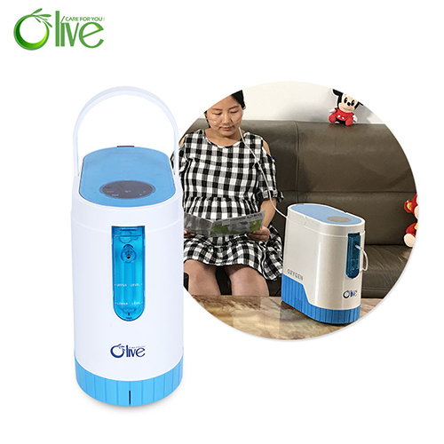 Battery Mini Oxygen Concentrator Portable With Olive Supplier Price