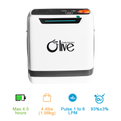 Oxygen Concentrator,2024 5l Mini Portable Rechargeable Pulse Oxygene Concentrator For Travel