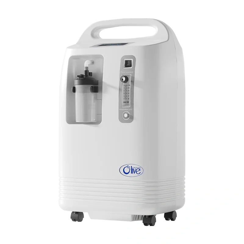 Oxygen Concentrator,Olive 5L- OLV-5S Wholesale Quiet Home Stationary Oxygen Machine 5 Litre With 96% Purity Oxygen