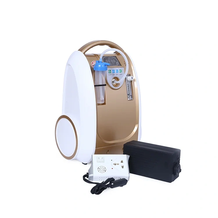 Oxygen Concentrator,OLV-B1 Olive 1L Portable Oxygen Concentrator with Backpack and Battery