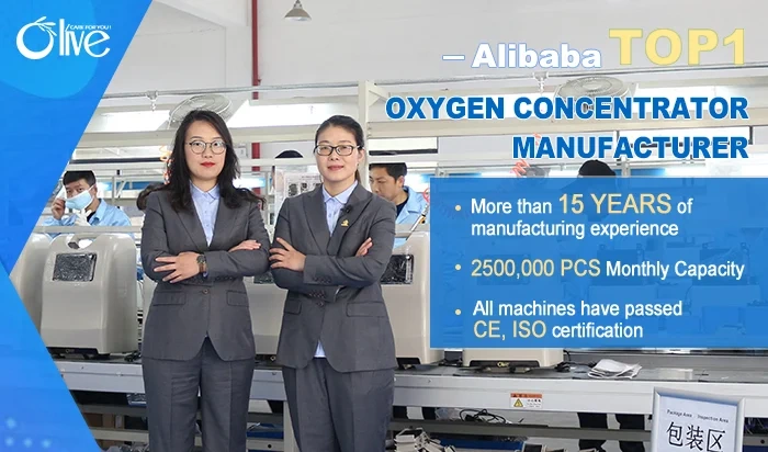 Oxygen Concentrator,Olive 5L- OLV-5S Wholesale Quiet Home Stationary Oxygen Machine 5 Litre With 96% Purity Oxygen