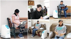 Oxygen Concentrator,OLV-5 High Efficient 5L Continuous Flow Home Oxygen Concentrator Longer Lifespan