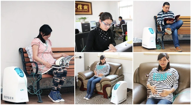 OLV-3 High Efficient 3L Continuous Flow Home Oxygen Concentrator Longer Life Span