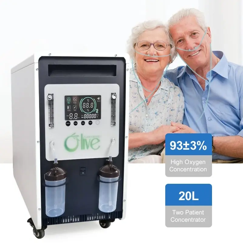 Oxygen Concentrator,Olive 20L--Wholesale Medical 20l O2 Oxygen Concentrator Machine Equipment For Hospital
