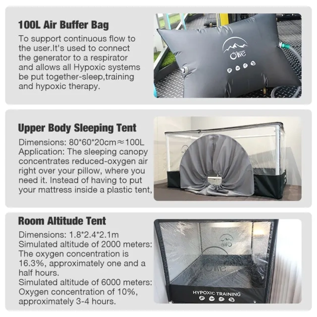 50-100lpm Hypoxic Generator For Simulated Altitude Training System In Gym And Sports Center  