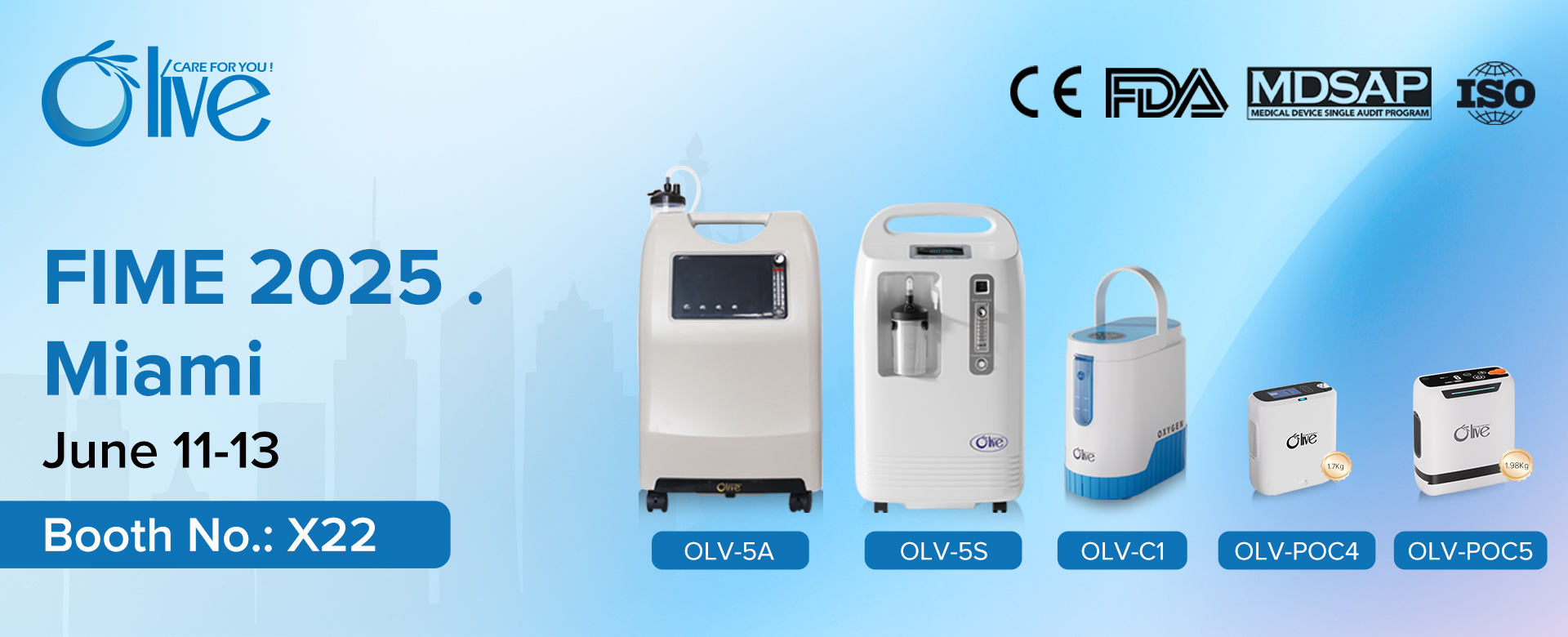 Olive Oxygen Concentrators
