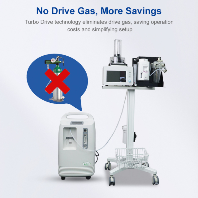 Oxygen Concentrator,Vet Respiratory Dog Anesthesia Machine Medical 0.5-100kg Animals Veterinary Anesthesia Medicine with Trolley