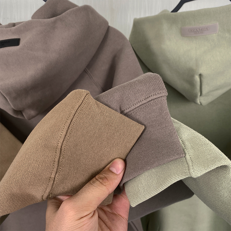 SS22 Essentials Hoodie (White Velvety)