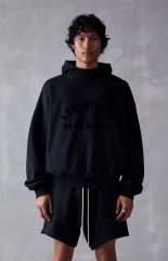 SS23 Black Core Collection Essentials Hoodie