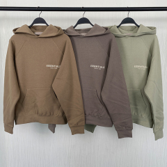 SS22 Essentials Hoodie (White Velvety)