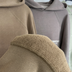 SS22 Essentials Hoodie (White Velvety)