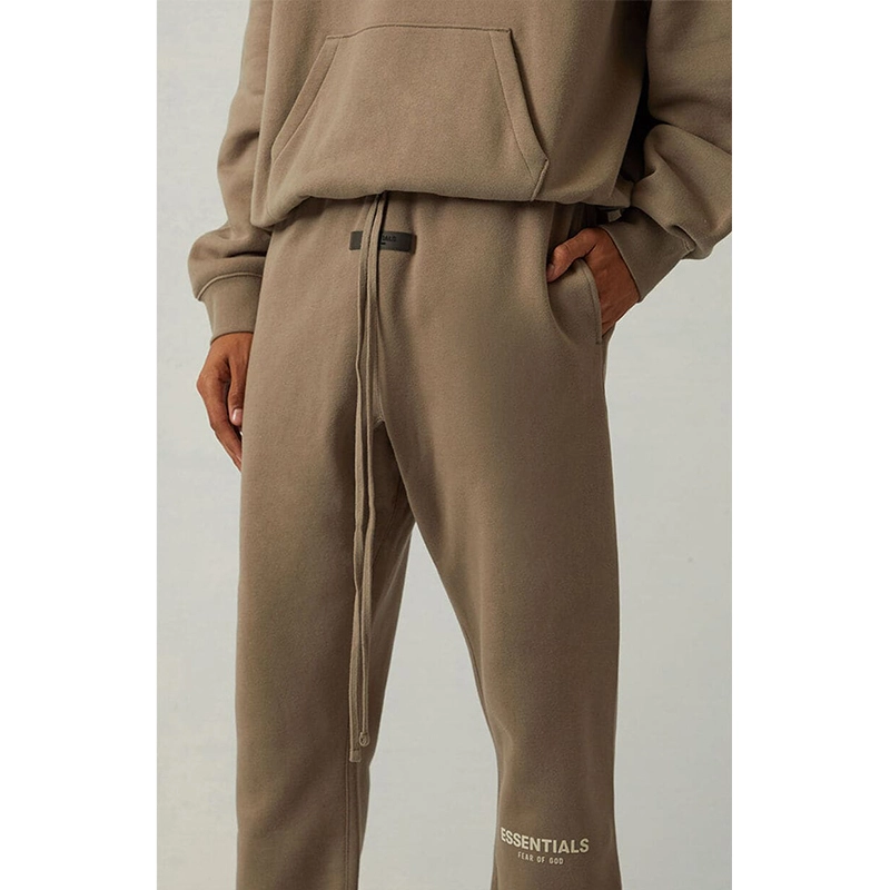 SS22 Essentials Sweatpants (White Velvety Print)