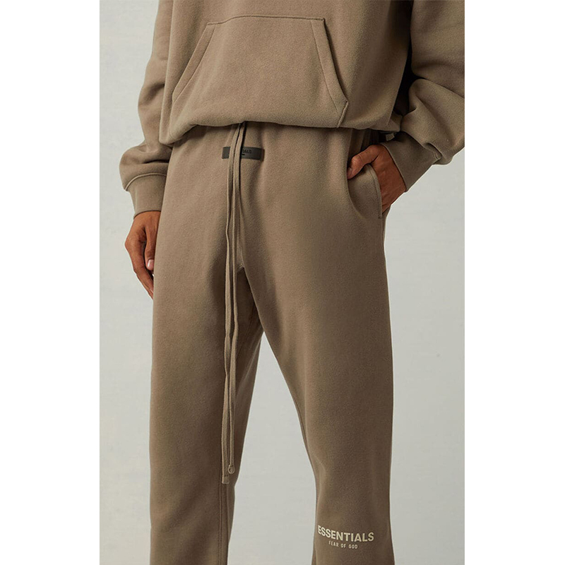 SS22 Essentials Sweatpants (White Velvety Print)