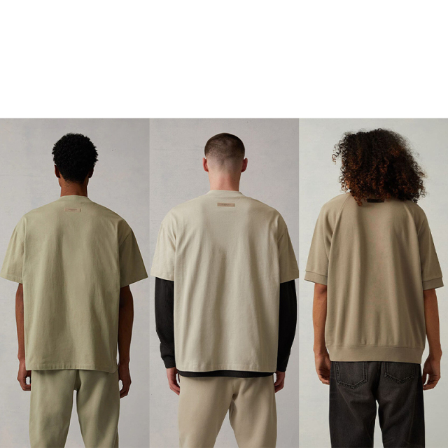 SS22 Essentials S-Shirt (White Velvety Print)