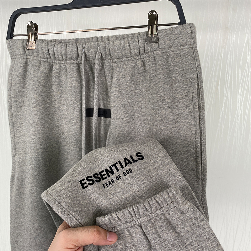 SS22 Essentials Sweatpants (Black Velvety Print)