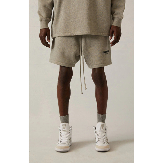 SS22 Essentials Shorts (Black Velvety Print)