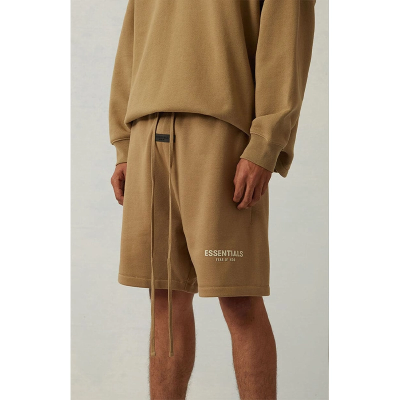 SS22 Essentials Shorts (White Velvety Print)