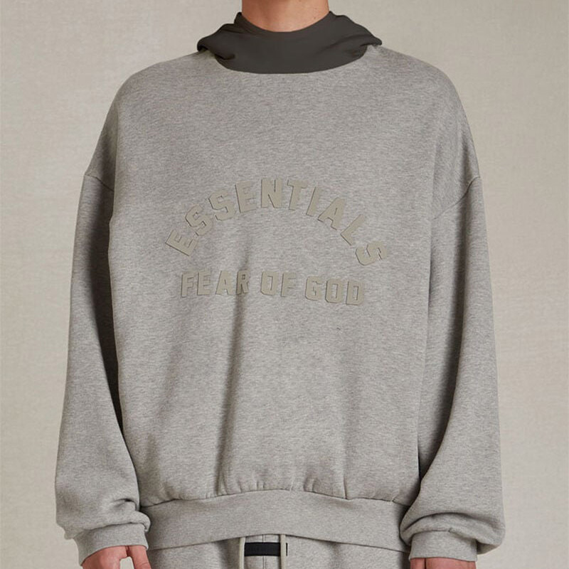 SS24 Essentials Nylon Fleece Hoodie