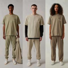 SS22 Essentials S-Shirt (White Velvety Print)