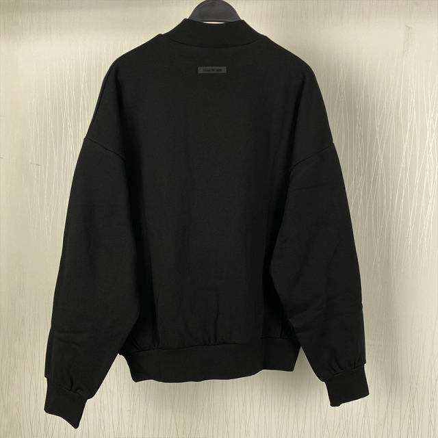 SS23 Black Core Collection Essentials Crewneck Sweatshirt