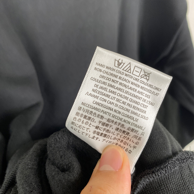 SS23 Black Core Collection Essentials Crewneck Sweatshirt