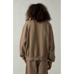 SS22 Essentials Crewneck Sweatshirt (White Velvety Print)