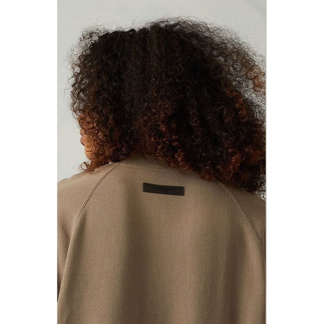 SS22 Essentials Crewneck Sweatshirt (White Velvety Print)