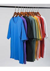 Best quliaty 260GSM T-shirt Cotton no logo Blank