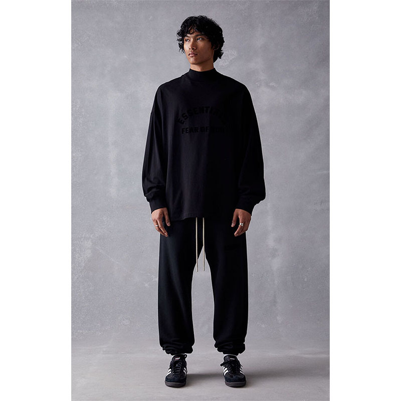 SS23 Black Core Collection Essentials LShirt (Front Silicon L-shirt)