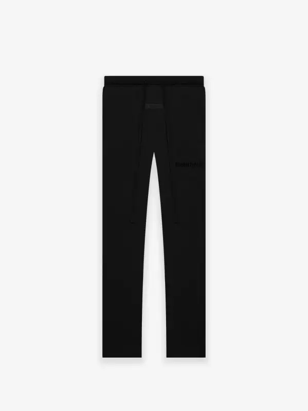 SS22 Essentials Relaxed Sweatpants (Black Velvety Print)