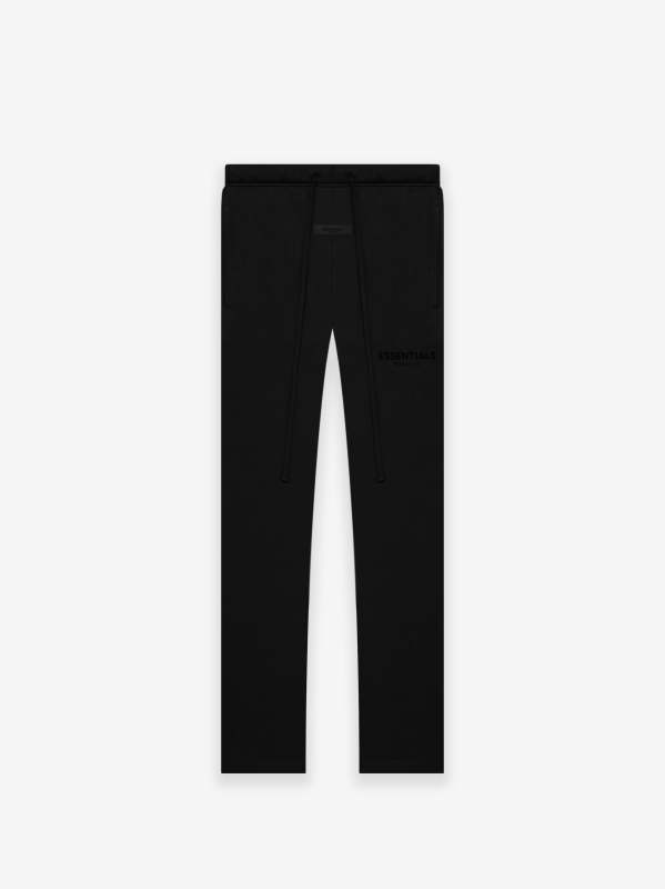 SS22 Essentials Relaxed Sweatpants (Black Velvety Print)