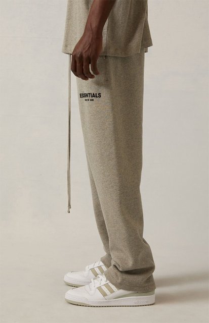 SS22 Essentials Relaxed Sweatpants (Black Velvety Print)