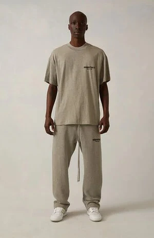 SS22 Essentials Relaxed Sweatpants (Black Velvety Print)