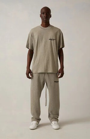 SS22 Essentials Relaxed Sweatpants (Black Velvety Print)