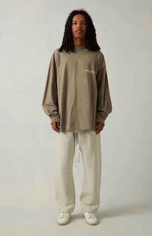 SS22 1977 Essentials Relaxed Sweatpants (Black Velvety Print)