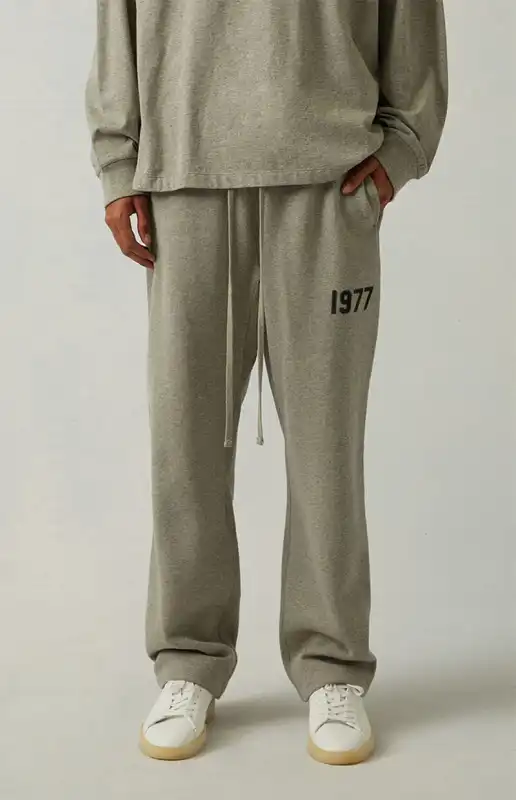 SS22 1977 Essentials Relaxed Sweatpants (Black Velvety Print)