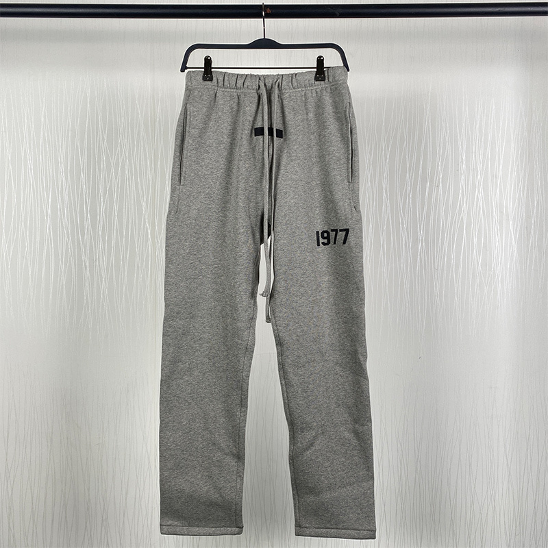 SS22 1977 Essentials Relaxed Sweatpants (Black Velvety Print)