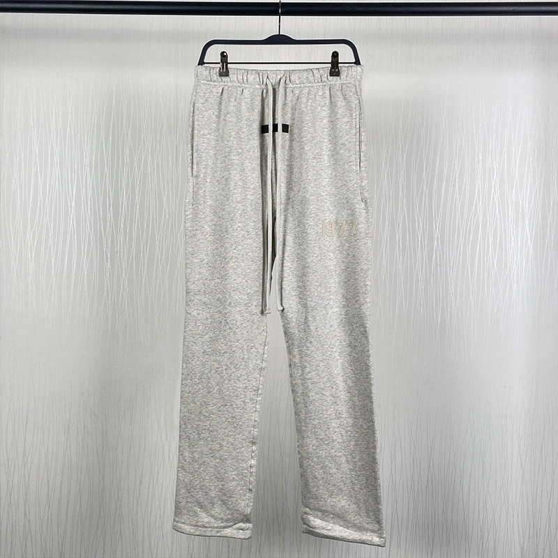 SS22 1977 Essentials Relaxed Sweatpants (Black Velvety Print)