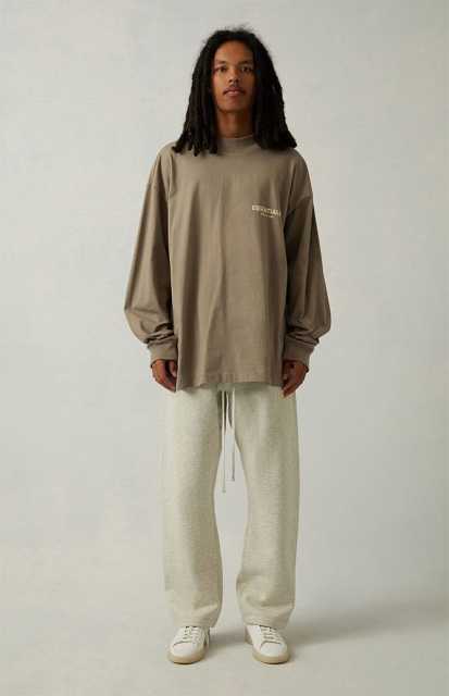 SS22 1977 Essentials Relaxed Sweatpants (Black Velvety Print)