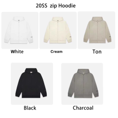 SS20 Essentials Full Zip Fleece Jacket