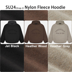 SU24 Essentials Nylon Fleece Hoodie