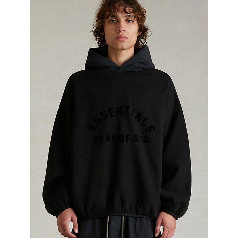 SU24 Essentials Nylon Fleece Hoodie