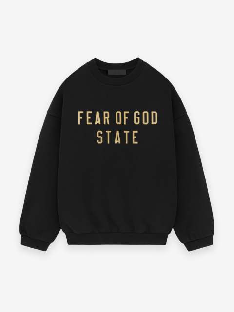 FW24 Essentials State Crewneck Sweatshirt (480GSM Fleece)