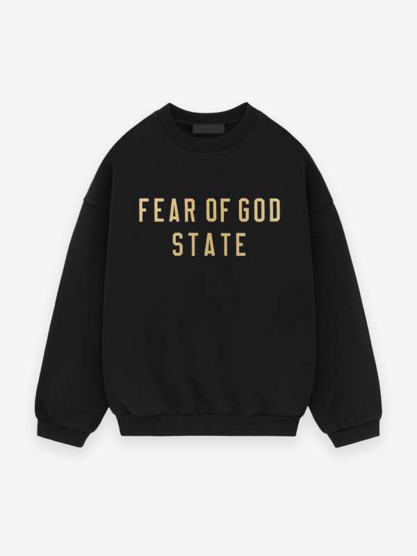 FW24 Essentials State Crewneck Sweatshirt (480GSM Fleece)
