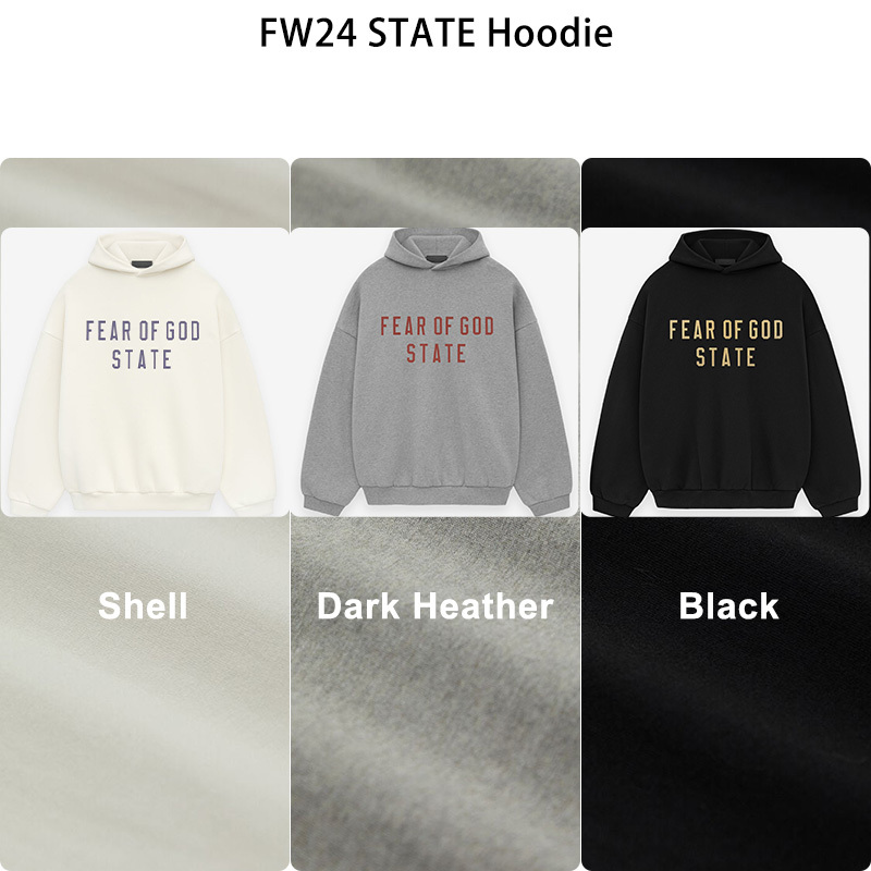 FW24 Essentials State Hoodie